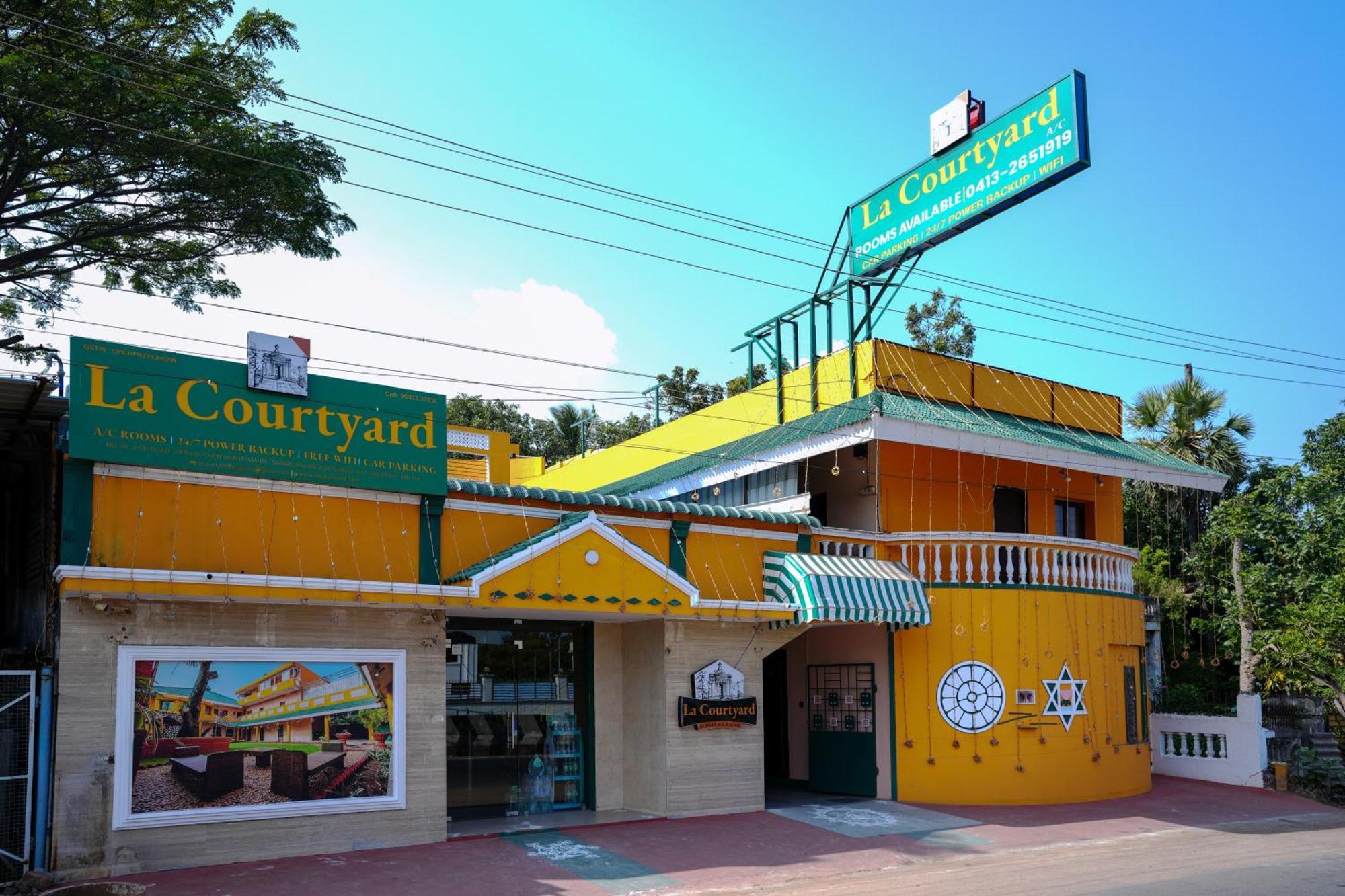 Hotel La Courtyard Puducherry Zewnętrze zdjęcie